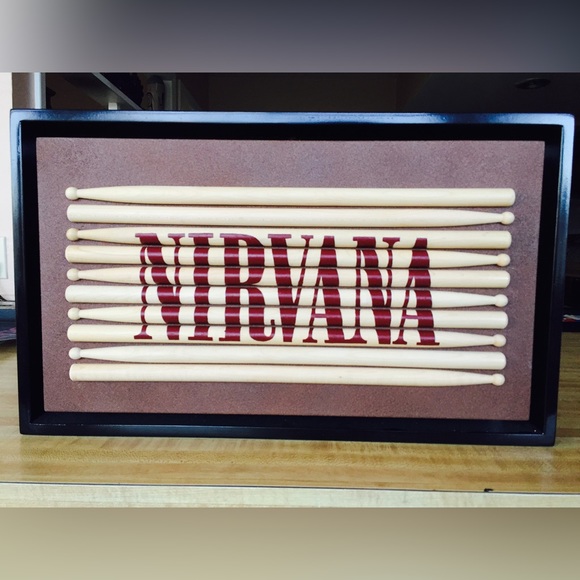 Other Original Nirvana Drumstick Artwork Poshmark